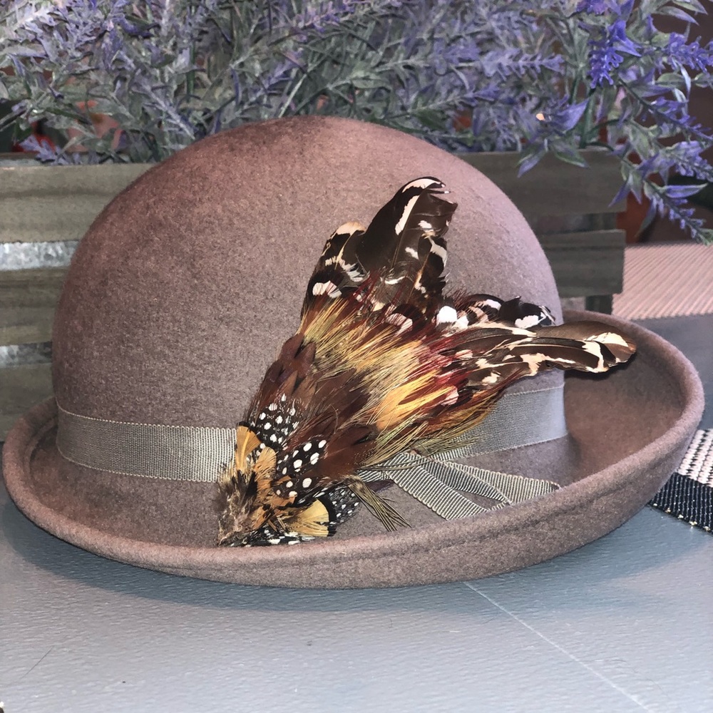 Vintage Geo. W. Bollman & Co. Doeskin Felt Hat